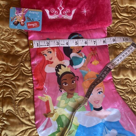DISNEY PRINCESS  Pink Christmas Stocking - Picture 7 of 7